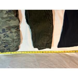 Gymboree Corduroy Pants Size 8 Slim Dark Green 100% Cotton